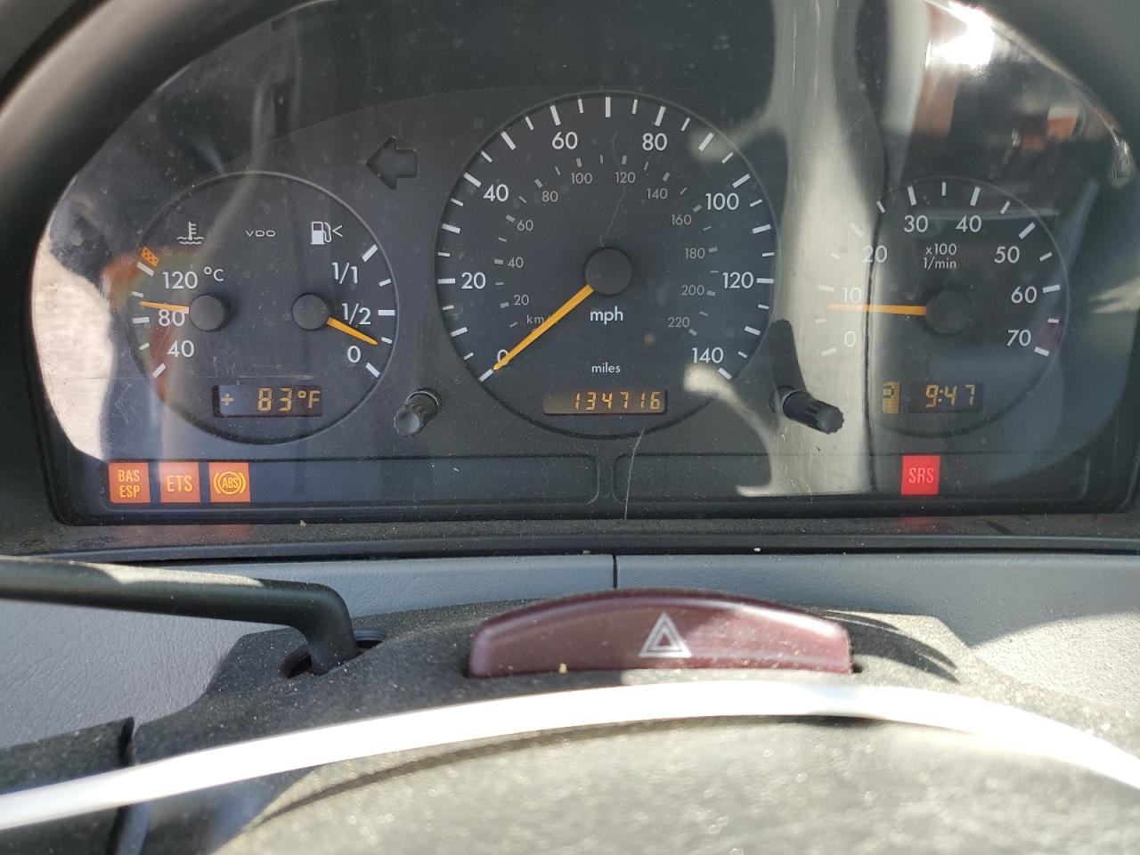 2000 Mercedes-Benz Ml 320 VIN: 4JGAB54E5YA145425 Lot: 58751455