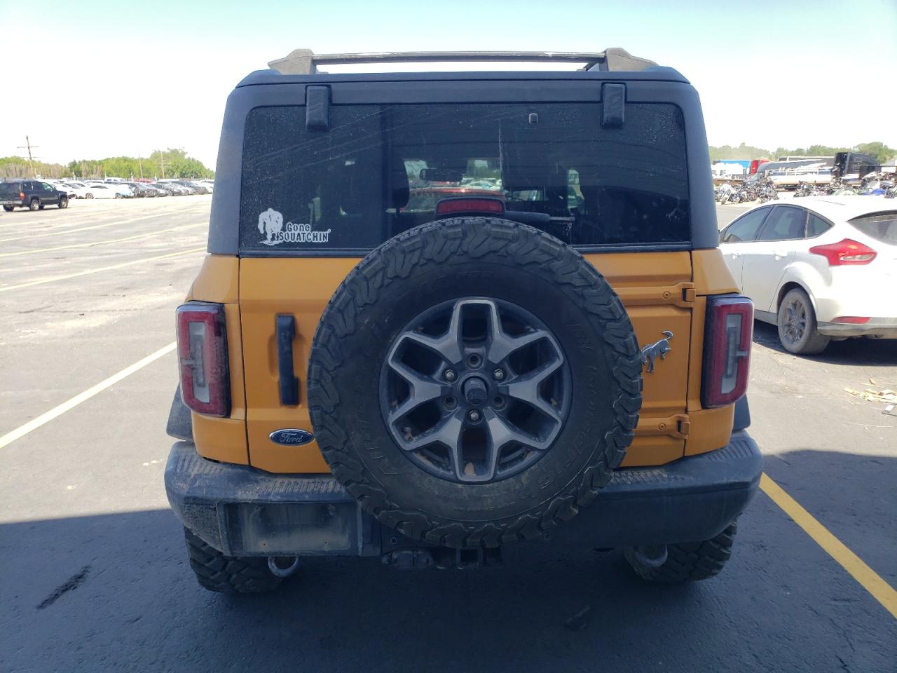 2021 Ford Bronco Base VIN: 1FMDE5CP8MLA64599 Lot: 61614225