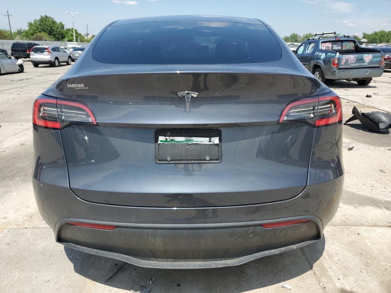 2021 Tesla Model Y VIN: 5YJYGDEE3MF076717 Lot: 59392225