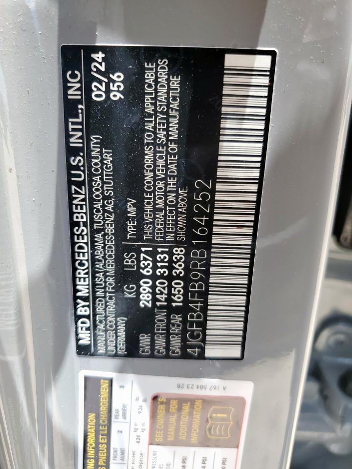 4JGFB4FB9RB164252 2024 Mercedes-Benz Gle 350 4Matic