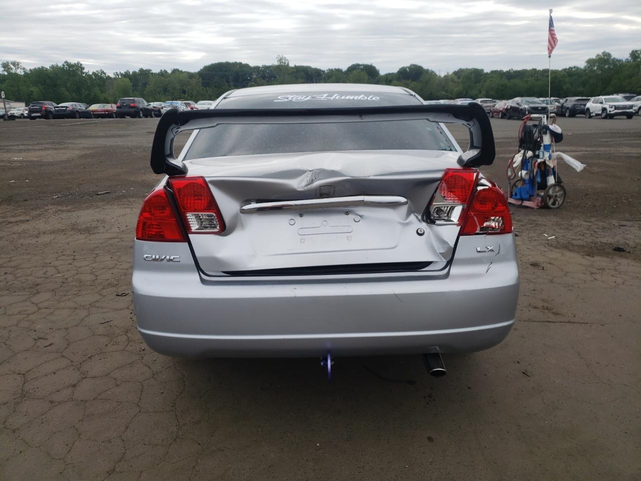 2003 Honda Civic Lx VIN: 2HGES16583H601845 Lot: 62680065