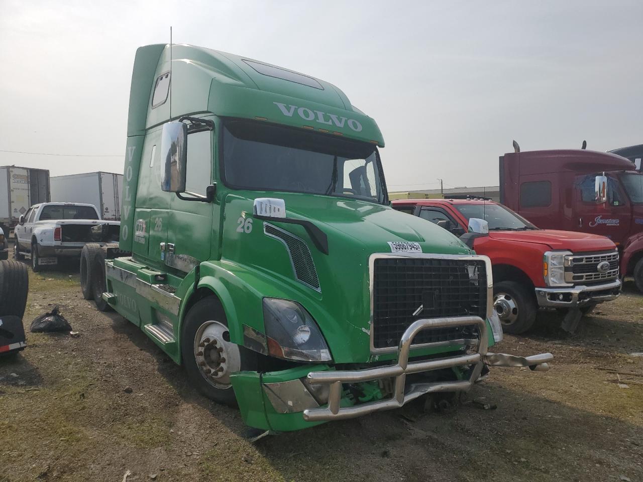 2004 Volvo Vnl Semi Truck zu verkaufen in Elgin, IL - Side