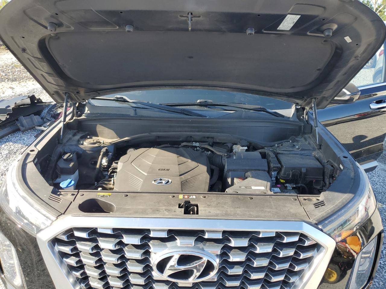2020 Hyundai Palisade Sel VIN: KM8R44HE3LU147666 Lot: 61785415