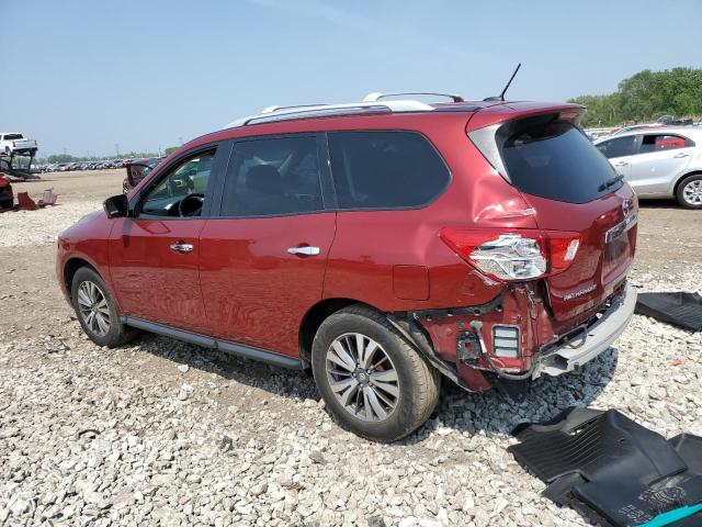  NISSAN PATHFINDER 2018 Красный