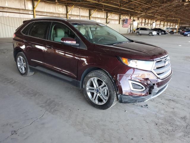  FORD EDGE 2018 Maroon