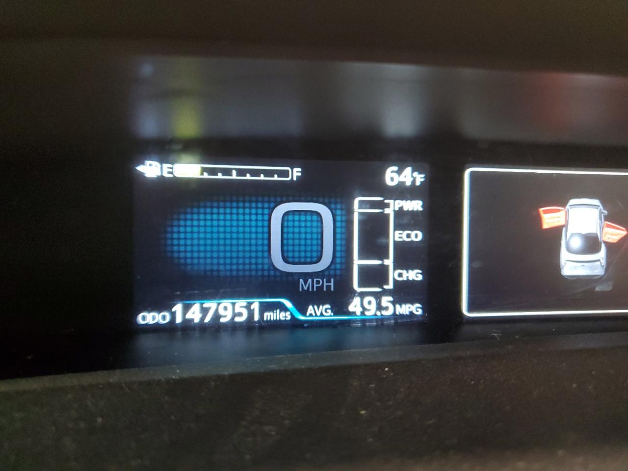 2016 Toyota Prius VIN: JTDKBRFU8G3501955 Lot: 60649305