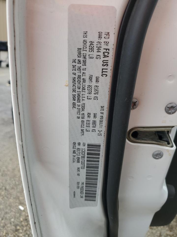 2015 Dodge Dart Sxt VIN: 1C3CDFBB1FD337723 Lot: 63070045