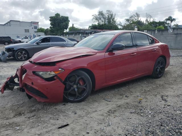  ALFA ROMEO GIULIA 2019 Czerwony