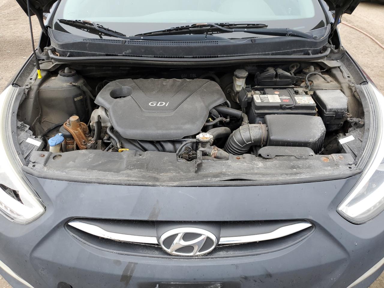 2015 Hyundai Accent Gls VIN: KMHCU4AE7FU841409 Lot: 62281755