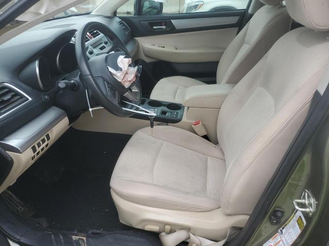  SUBARU OUTBACK 2017 Green