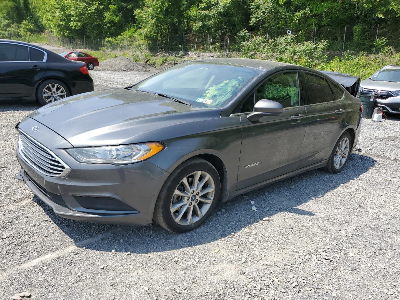 2017 Ford Fusion Se Hybrid na sprzedaż w Marlboro, NY - Rear End