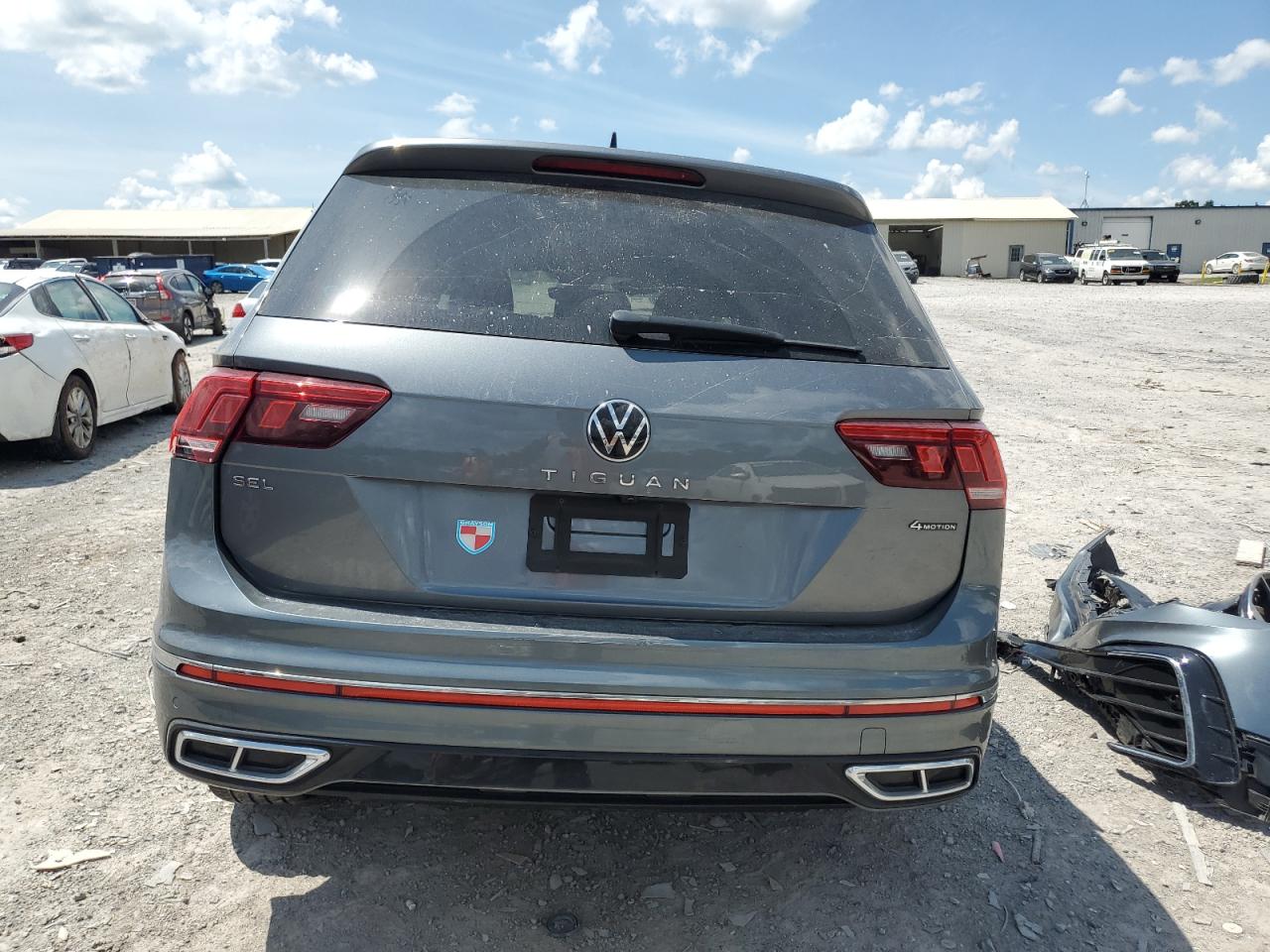 2022 Volkswagen Tiguan Sel R-Line VIN: 3VV4B7AX5NM102755 Lot: 61492055