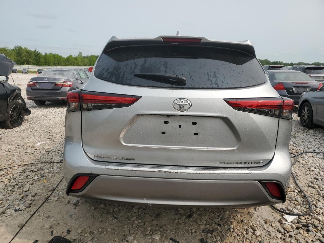 2022 Toyota Highlander Platinum VIN: 5TDFZRBH7NS215094 Lot: 58805075