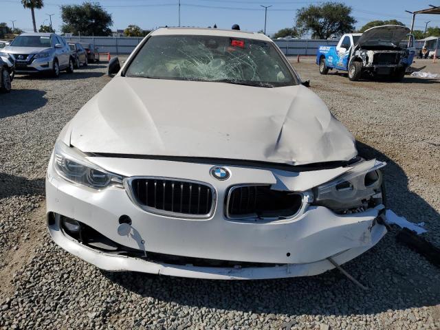  BMW 4 SERIES 2015 Белы