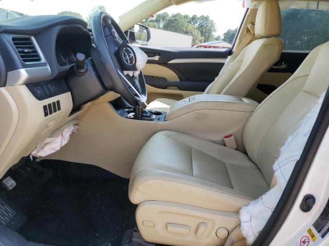  TOYOTA HIGHLANDER 2017 White