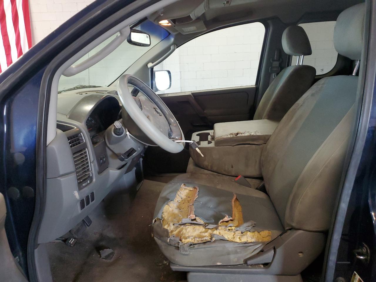 2007 Nissan Titan Xe VIN: 1N6BA06B07N208940 Lot: 62581235