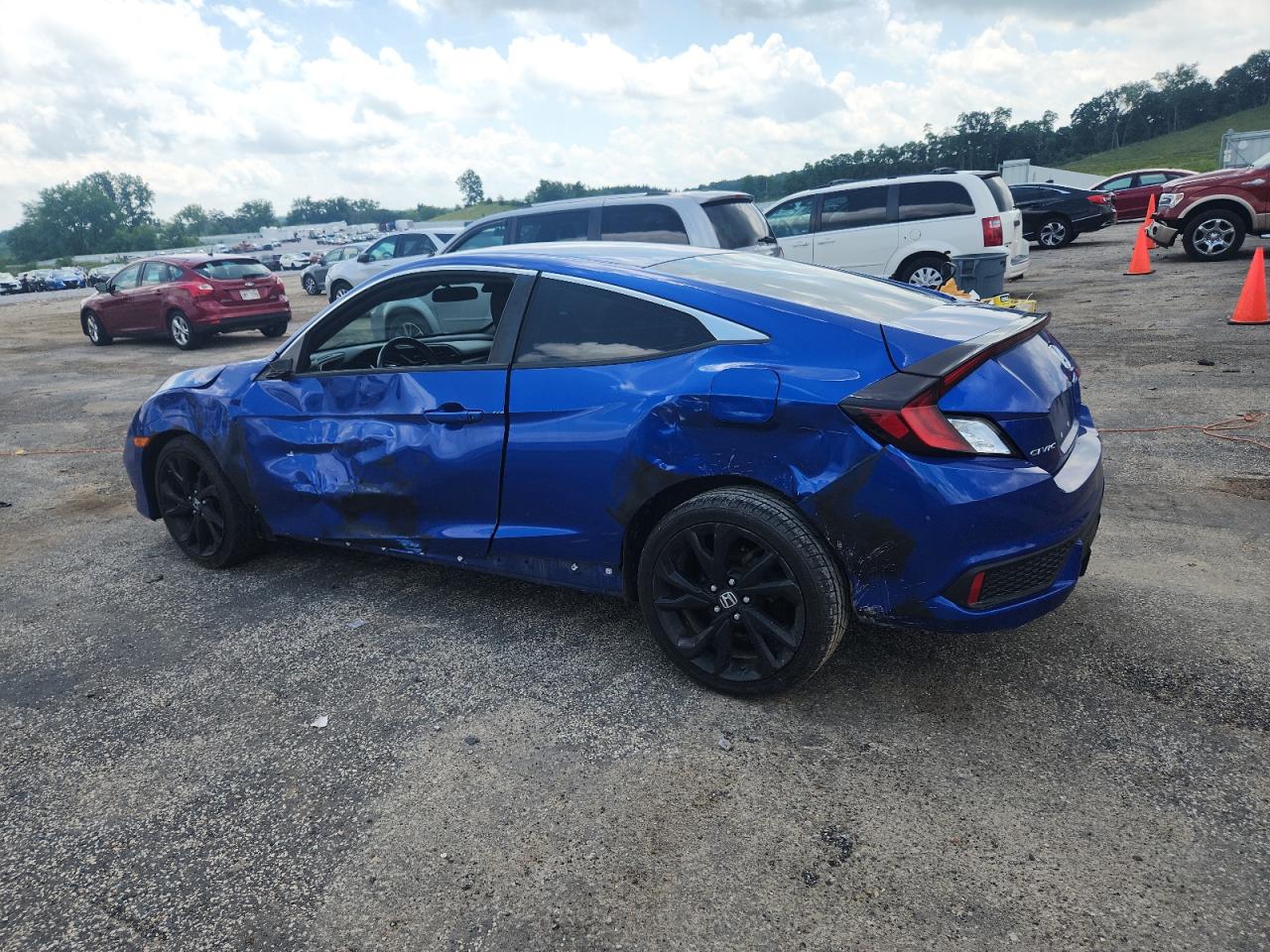 HONDA CIVIC 2019 VIN 2HGFC4B85KH305831 фото 2