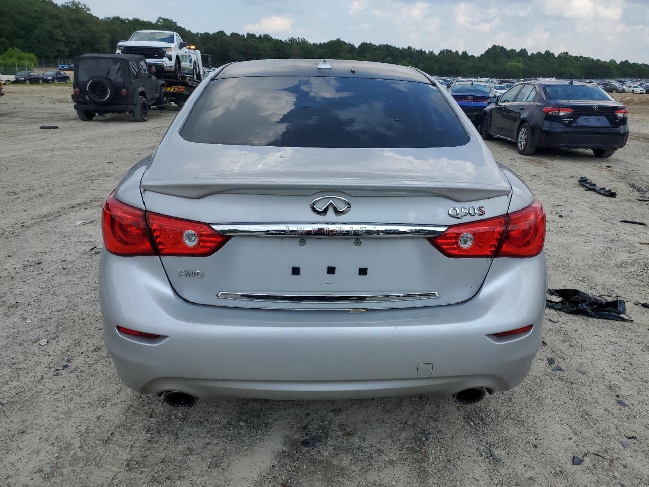 2016 Infiniti Q50 Red Sport 400 VIN: JN1FV7AR5GM451562 Lot: 62711085