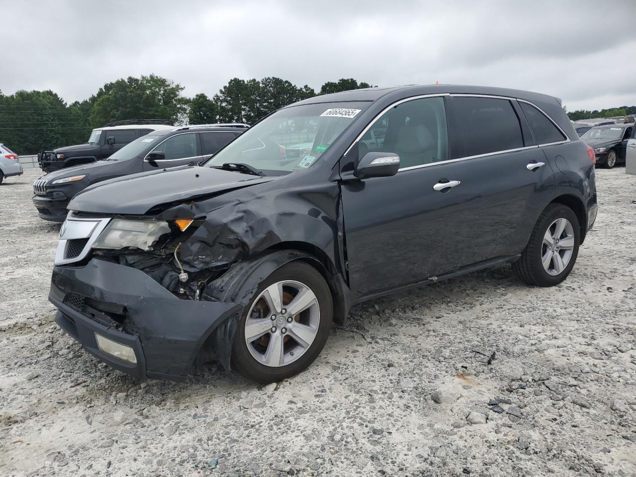 2013 Acura Mdx იყიდება Loganville-ში, GA - Front End