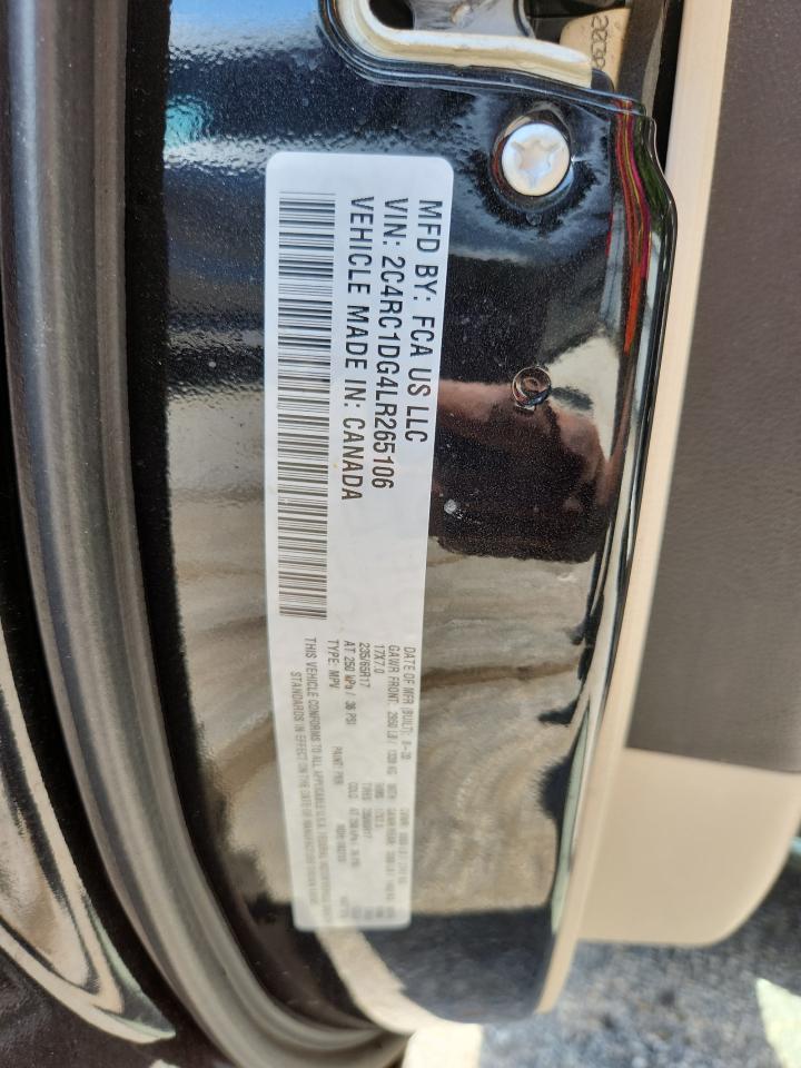2020 Chrysler Voyager Lxi VIN: 2C4RC1DG4LR265106 Lot: 61725655