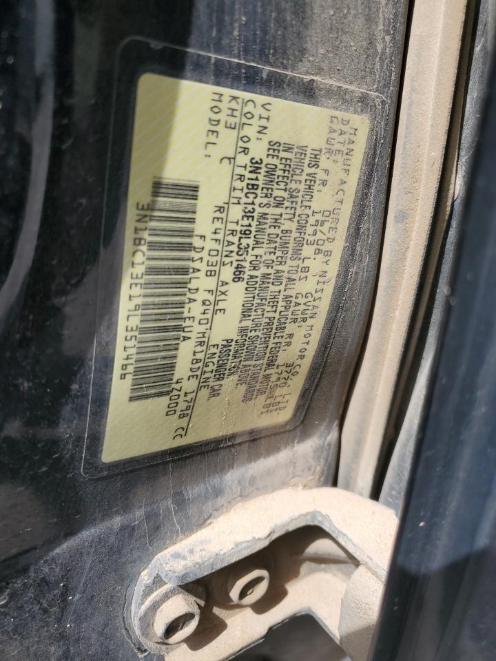 2009 Nissan Versa S VIN: 3N1BC13E19L351466 Lot: 62097475