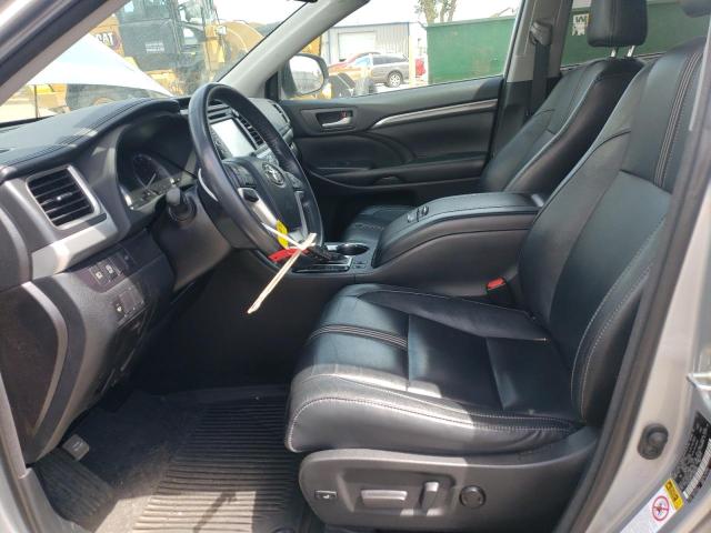  TOYOTA HIGHLANDER 2018 Серебристый