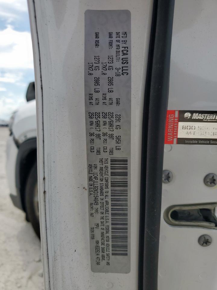 JEEP GRAND CHER 2019 VIN 1C4PJLLB2KD154649 zdjęcie 13