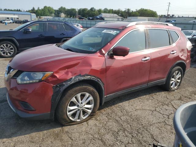  NISSAN ROGUE 2016 Червоний