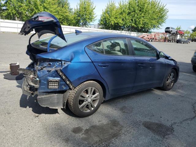  HYUNDAI ELANTRA 2018 Granatowy