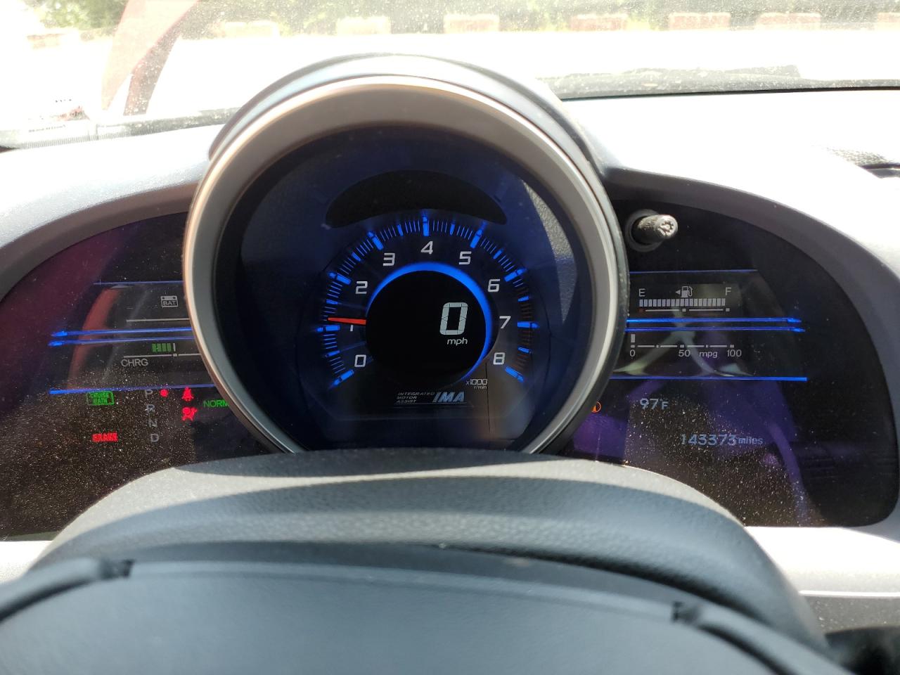 HONDA CRZ 2012 VIN JHMZF1D6XCS002498 zdjęcie 9