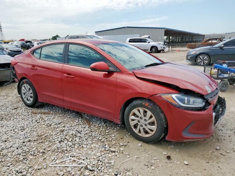HYUNDAI ELANTRA 2017 Czerwony