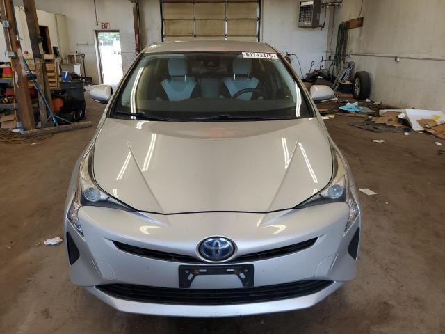 Hatchbacks TOYOTA PRIUS 2017 Szary