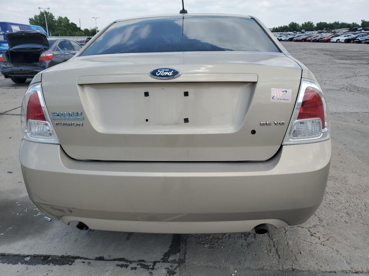2007 Ford Fusion Se VIN: 3FAHP07137R167689 Lot: 62786215