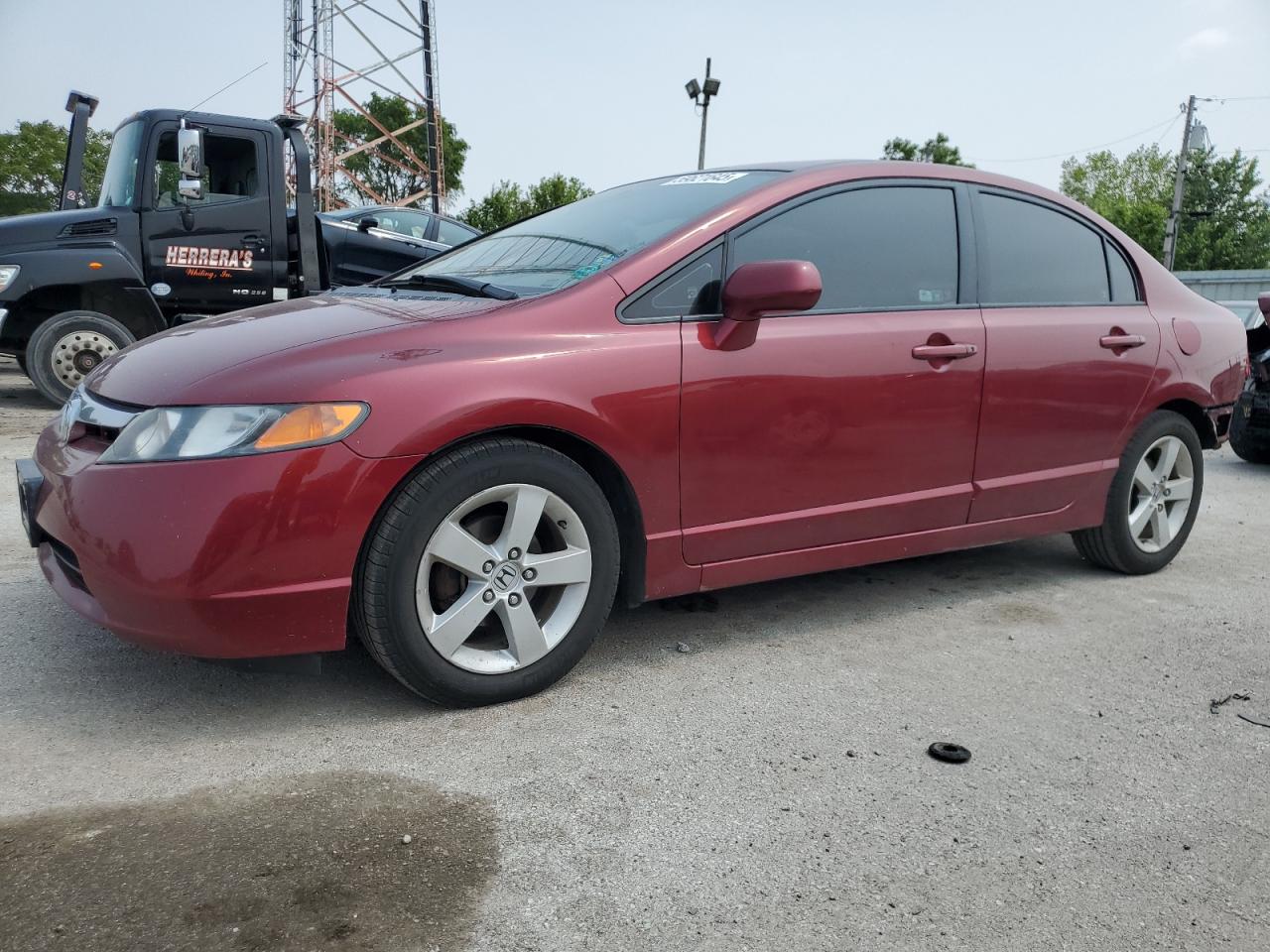 2007 Honda Civic Ex en Venta en Dyer, IN - Rear End
