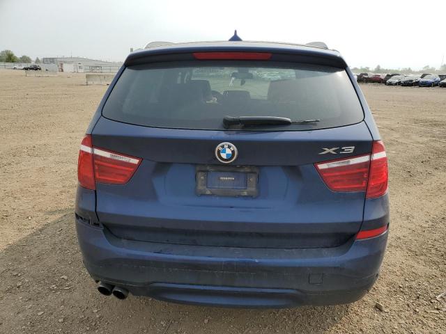  BMW X3 2017 Синий