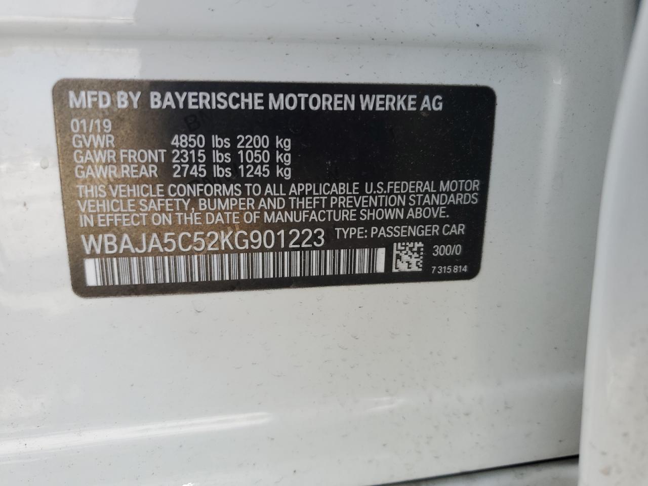 2009 BMW 328 I VIN: WBAPH77559NN29066 Lot: 62559065