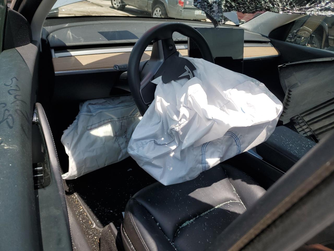 2021 Tesla Model Y VIN: 5YJYGDEE3MF076717 Lot: 59392225