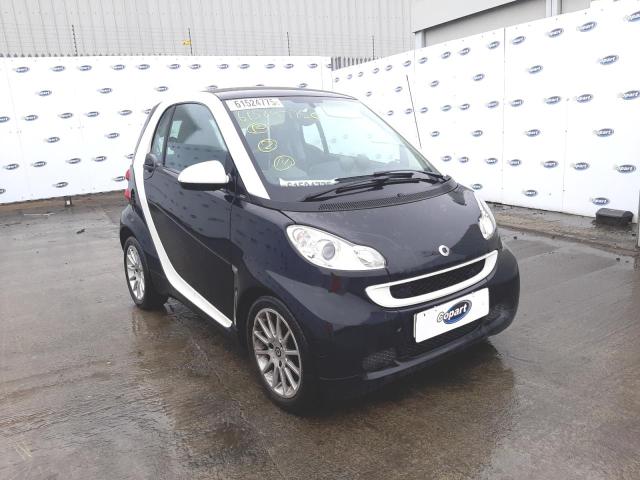 2012 SMART FORTWO PAS