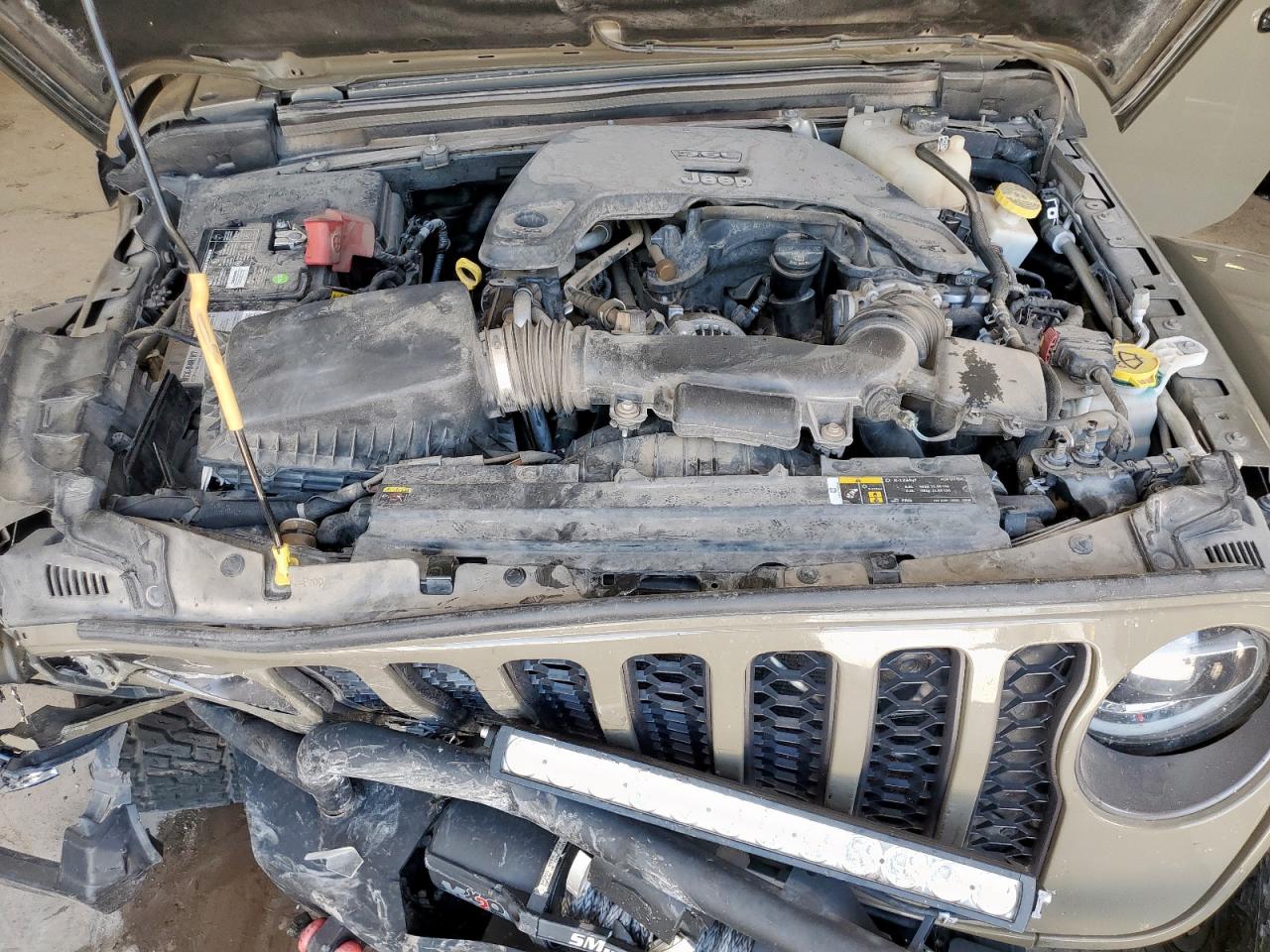 2020 Jeep Gladiator Rubicon VIN: 1C6JJTBG3LL214665 Lot: 59938765
