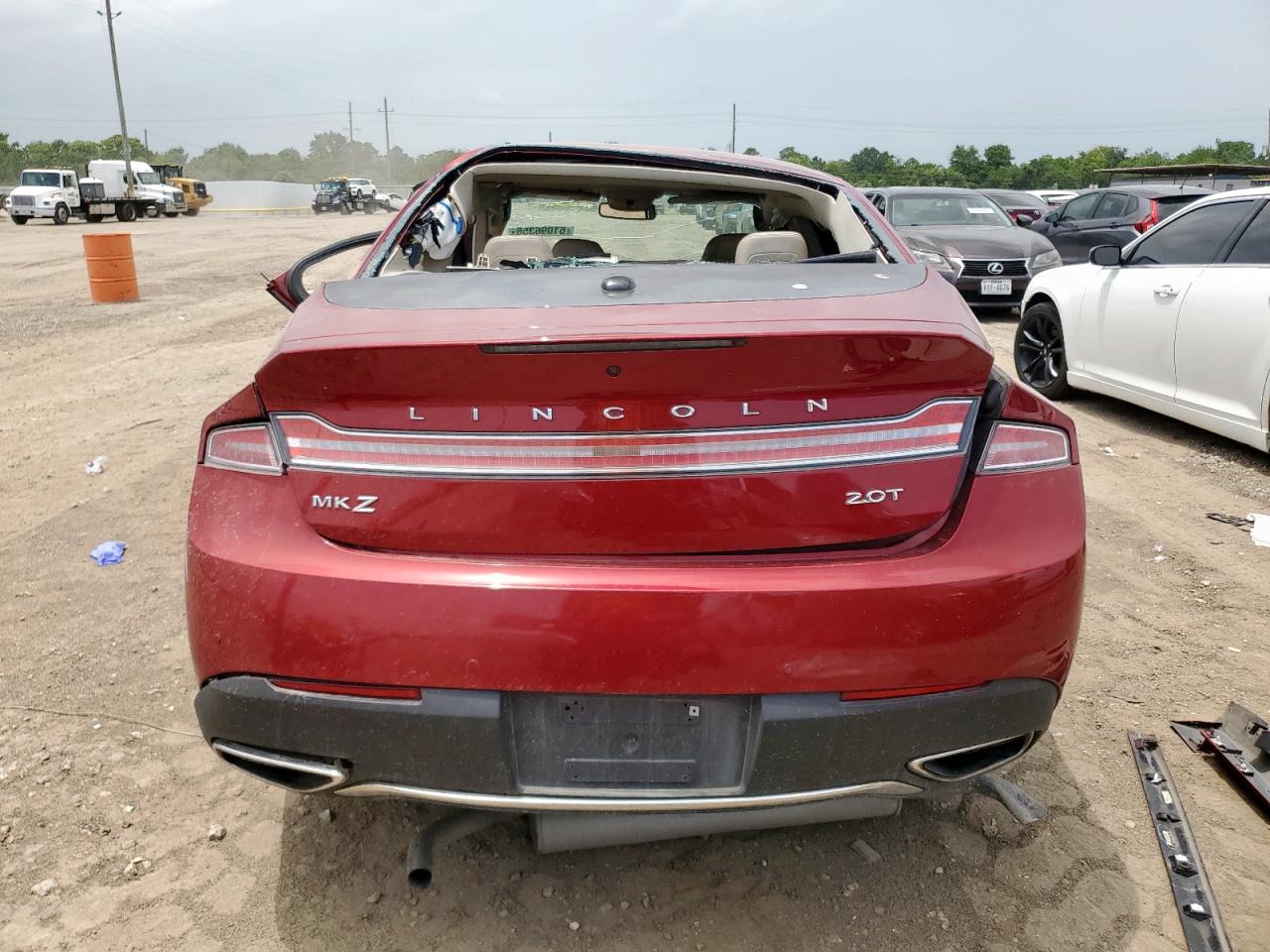2017 Lincoln Mkz Reserve VIN: 3LN6L5E96HR663246 Lot: 61096355