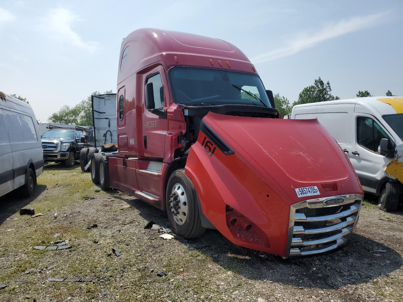 2019 Freightliner Cascadia 126 Semi Truck იყიდება Elgin-ში, IL - Normal Wear
