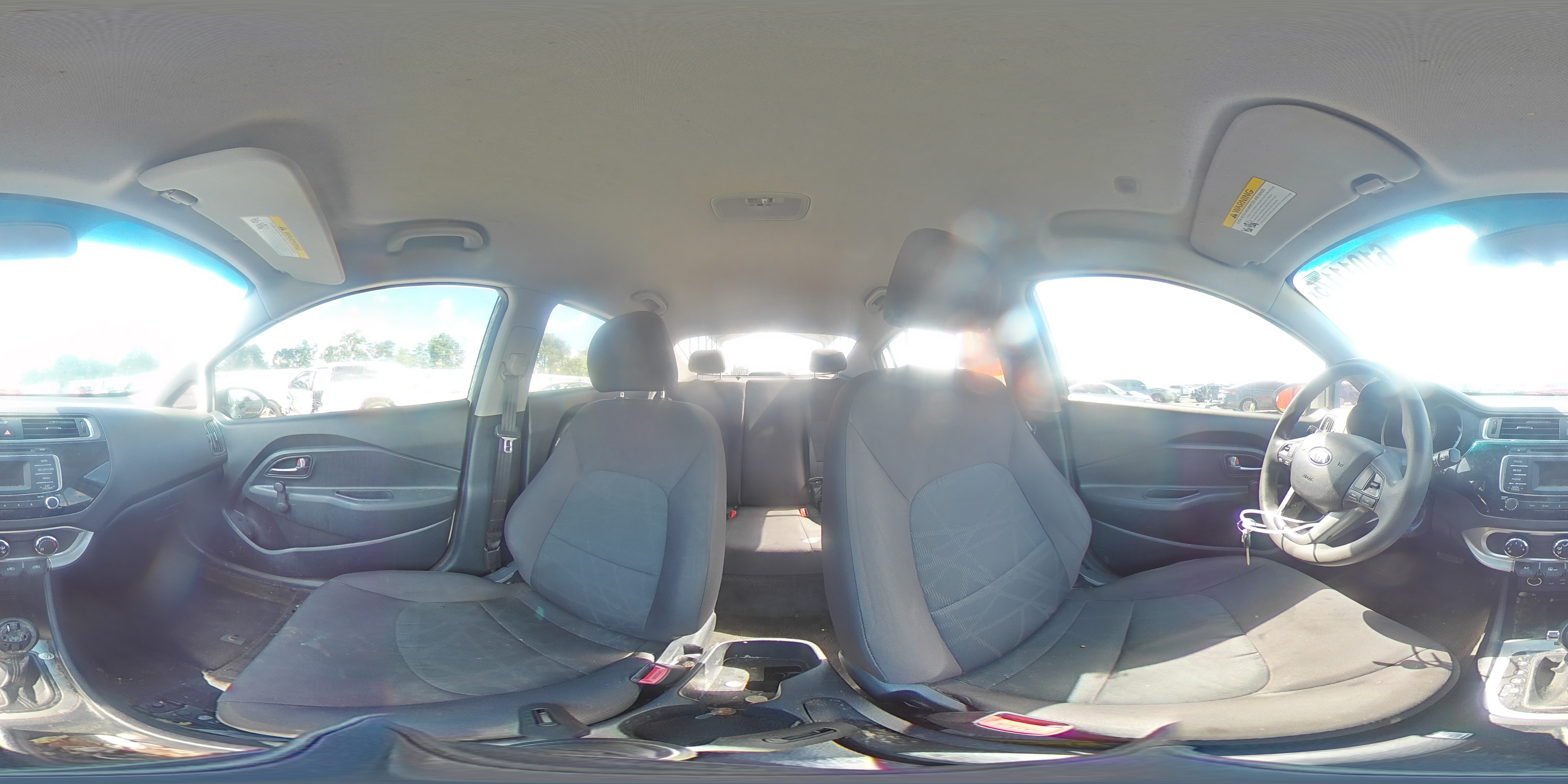 2017 Kia Rio Lx VIN: KNADM4A39H6012384 Lot: 61011175