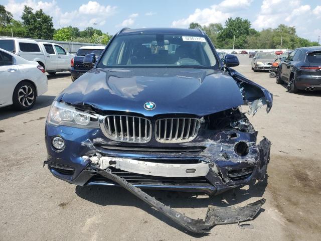  BMW X3 2017 Синий
