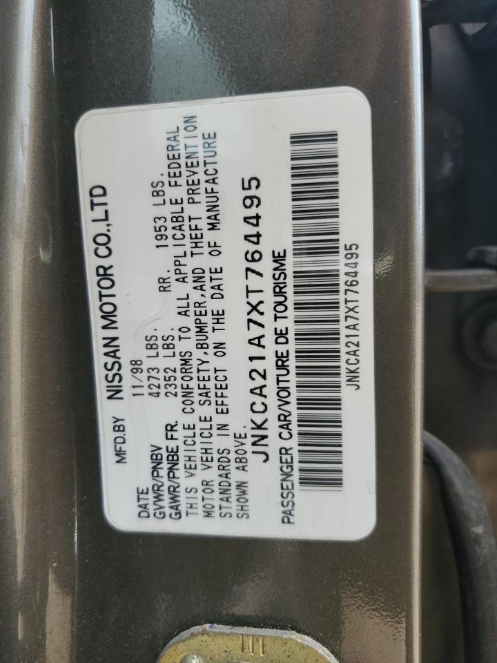 1999 Infiniti I30 VIN: JNKCA21A7XT764495 Lot: 60088965
