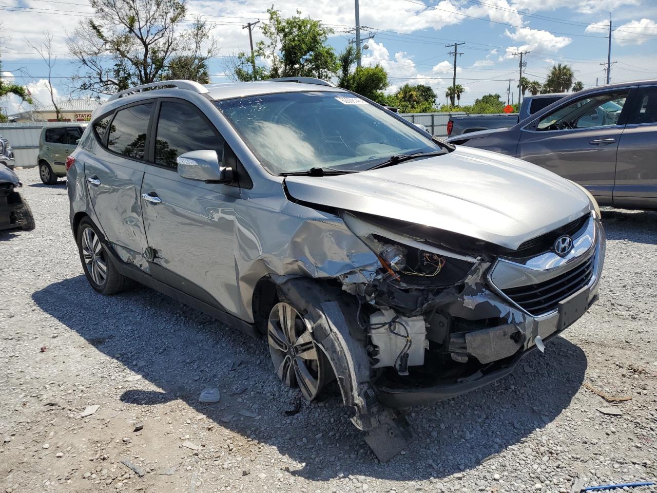 2014 Hyundai Tucson Gls VIN: KM8JU3AG2EU800025 Lot: 62659145