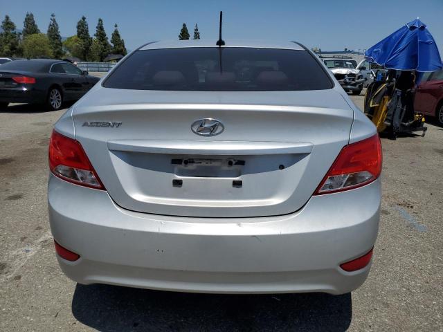  HYUNDAI ACCENT 2015 Сріблястий
