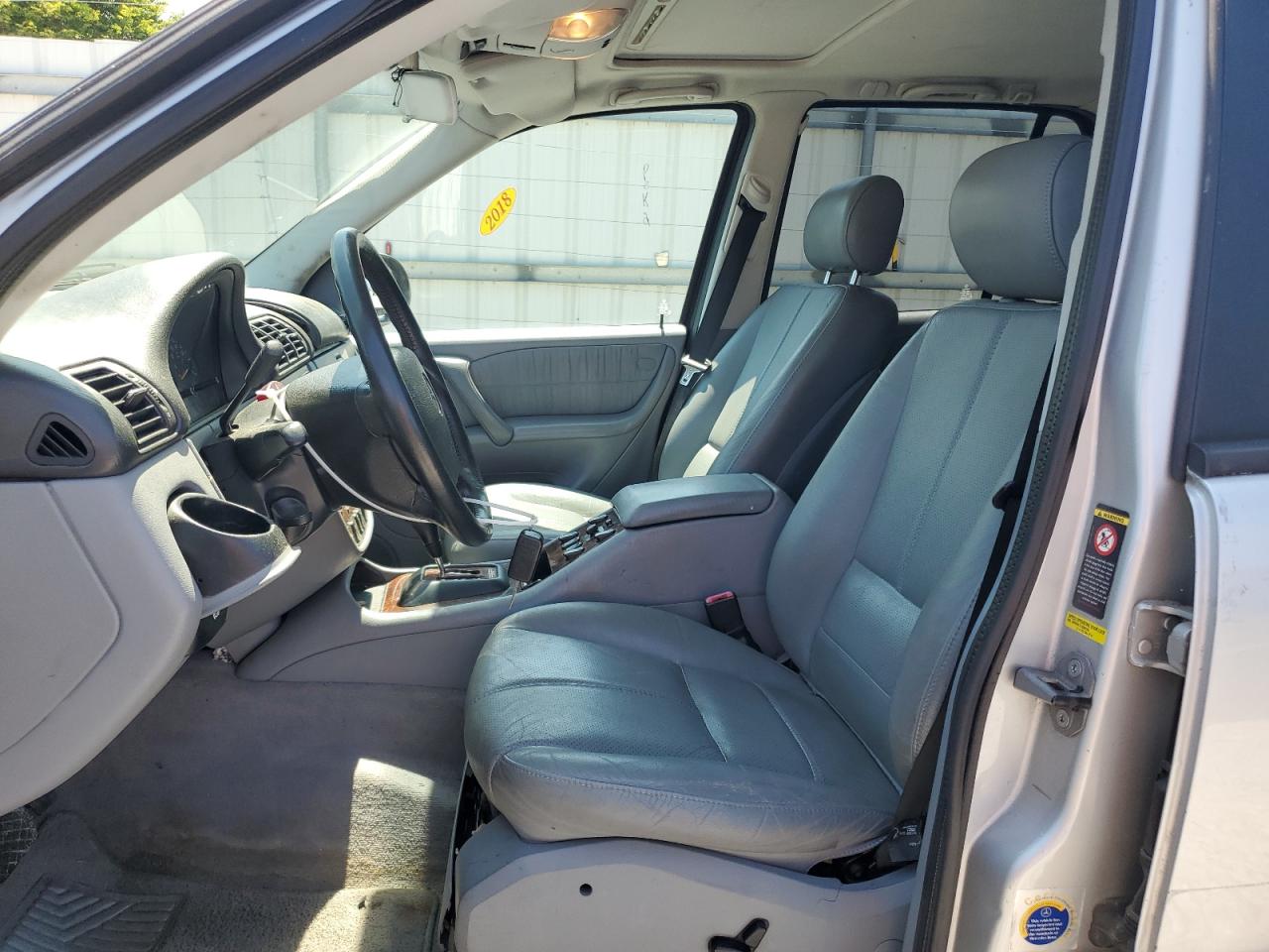 2000 Mercedes-Benz Ml 320 VIN: 4JGAB54E5YA145425 Lot: 58751455