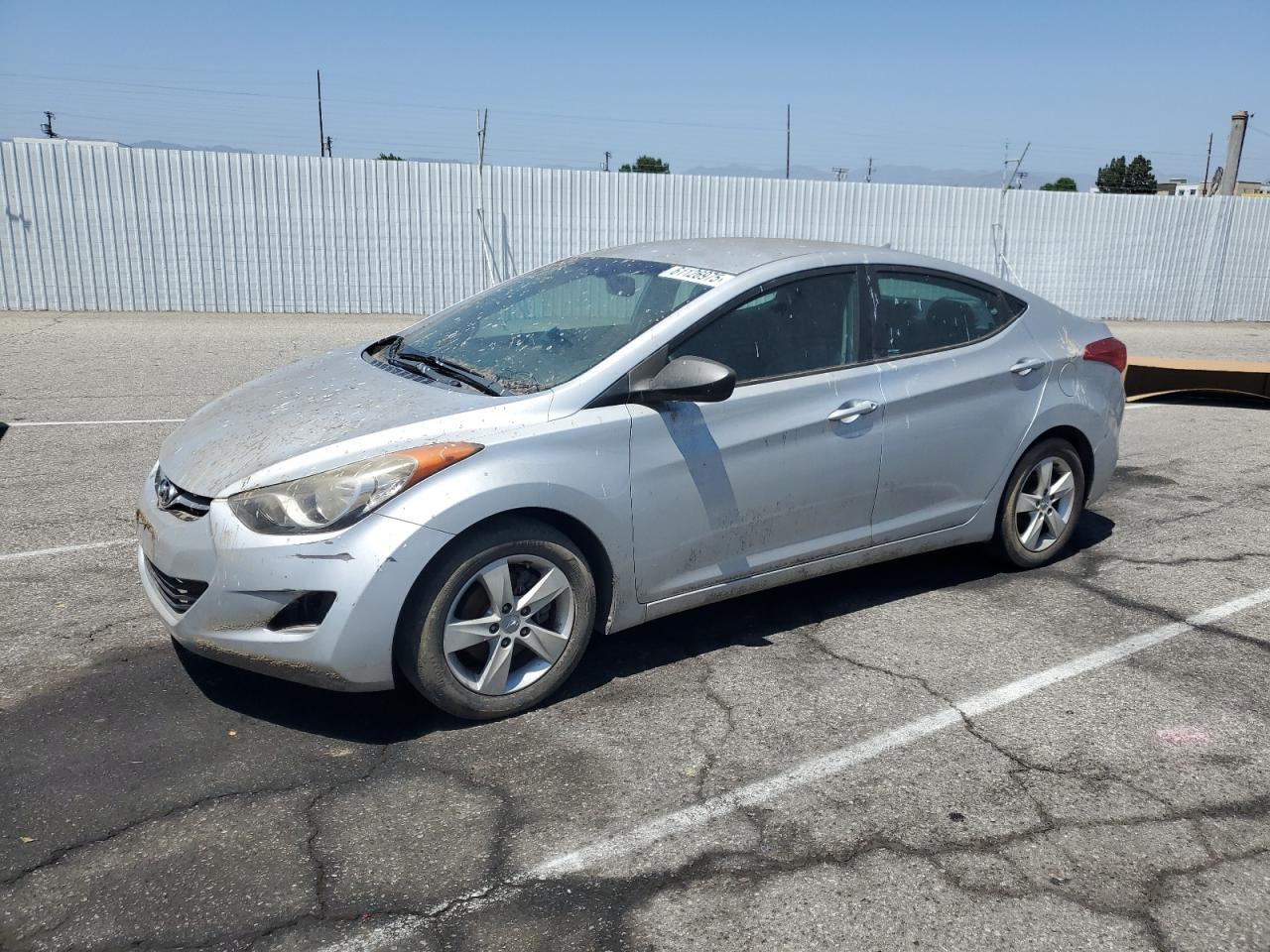 2012 Hyundai Elantra Gls de vânzare în Van Nuys, CA - Minor Dent/Scratches