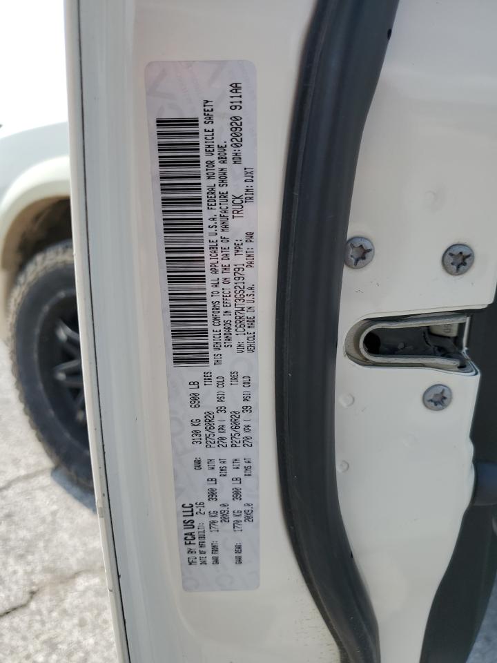 2016 Ram 1500 Longhorn VIN: 1C6RR7WT3GS219791 Lot: 58940625