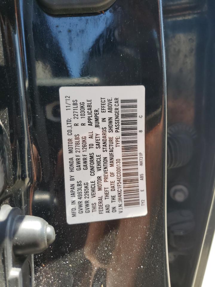 2014 Acura Rlx Tech VIN: JH4KC1F54EC000130 Lot: 60496615